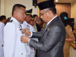 Bupati ROBY Melantik 74 Pejabat Eselon III