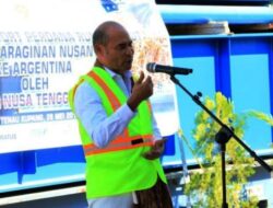 EXPORT Perdana Rumput Laut NTT ke Argentina