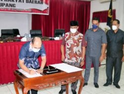 AKHIRNYA Ditandatangani NOTA Kesepakatan KUA PPAS Perubahan