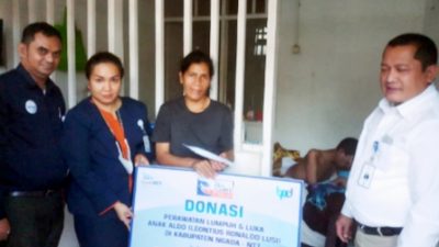 Hasil DONASI Dari Rekening BANK NTT PEDULI Untuk Aldo TERBUKTI