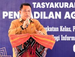 PENGADILAN Agama Kupang NAIK Kelas Perlu Diimbangi Budaya KERJA