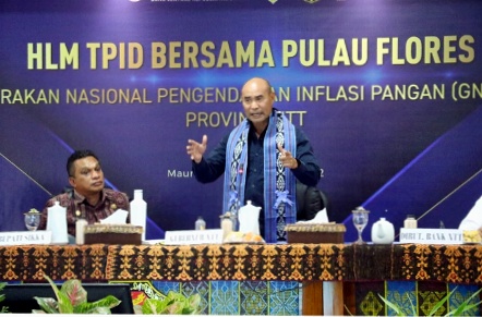 HLM TPID-GNPIP di Maumere Gubernur VIKTOR Singgung DANA DESA Untuk PEM
