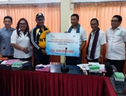 BANK NTT Donasikan Rp 500 Juta SUKSESKAN Porprov 2022
