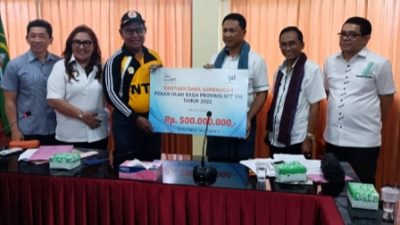BANK NTT Donasikan Rp 500 Juta SUKSESKAN Porprov 2022