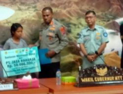 JASA RAHARJA Kembali Serahkan SANTUNAN Untuk KORBAN Kapal TERBAKAR