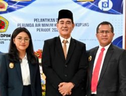 BENNY Sulaiman Dilantik Jadi DIREKTUR PDAM, Ini Harapan Bupati YOS Lede
