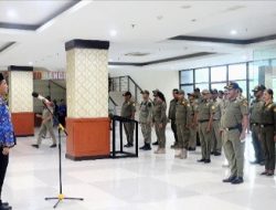 MASA Libur NYEPI dan IDUL FITRI Gubernur MELKY Minta SATPOL PP Tetap SIAGA