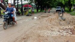 TIDAK Sekadar COR BETON, Jalan GOR Diuji Soal TRANSPARANSI