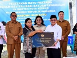 Dari PELETAKAN Batu Pertama, BERTUMBUH Harapan MASA DEPAN Anak TK KRISTEN Kota Kupang