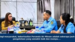 Perumda AIR MINUM Mulai SEHAT, Wawali SERENA Ingatkan PELAYANAN Rakyat TAK Boleh BERHENTI