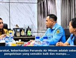 Perumda AIR MINUM Mulai SEHAT, Wawali SERENA Ingatkan PELAYANAN Rakyat TAK Boleh BERHENTI