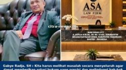 MENGENAL Lebih Dekat SOSOK Advokat Senior, PEMIKIR Tangguh di Bidang PERTANAHAN dan PERTAMBANGAN